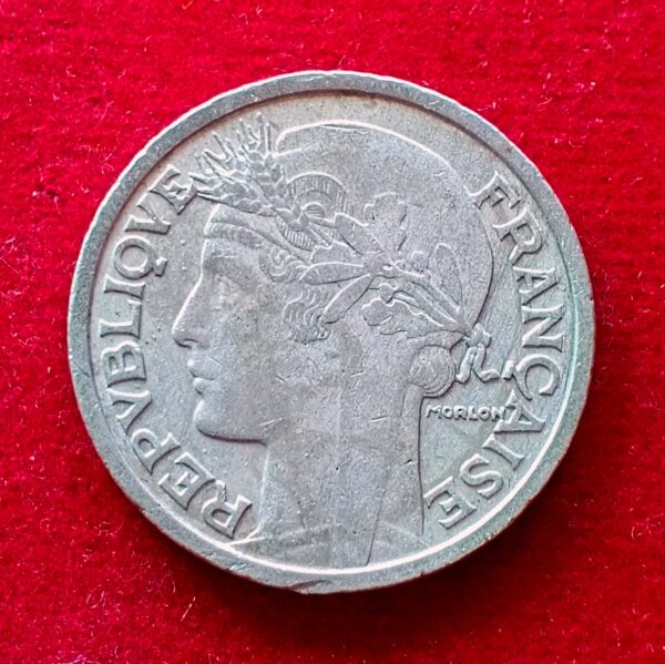 France 2 Francs 1949 Coin  - Image 2