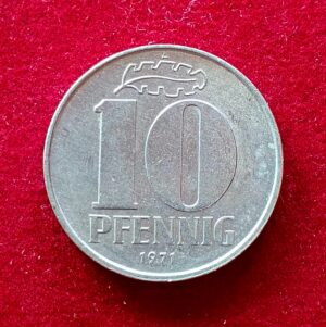 German Democratic Republic (Germany) 10 Pfennig 1971 Coin