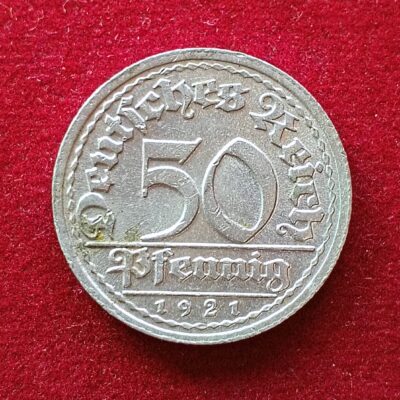 Germany 50 Pfennigs 1921 Coin