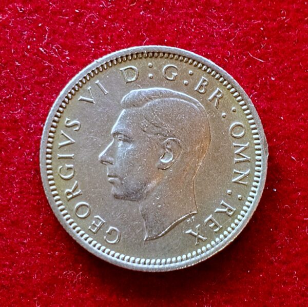United Kingdom (UK) 6 Pence George VI 1951 Coin - Image 2