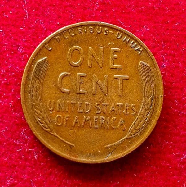 United States (USA) 1 Cent Lincoln Wheat Ears Reverse 1945 Coin - Image 2