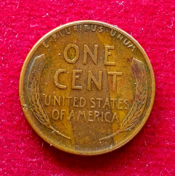 United States (USA) 1 Cent Lincoln Wheat Ears Reverse 1946 Coin - Image 2
