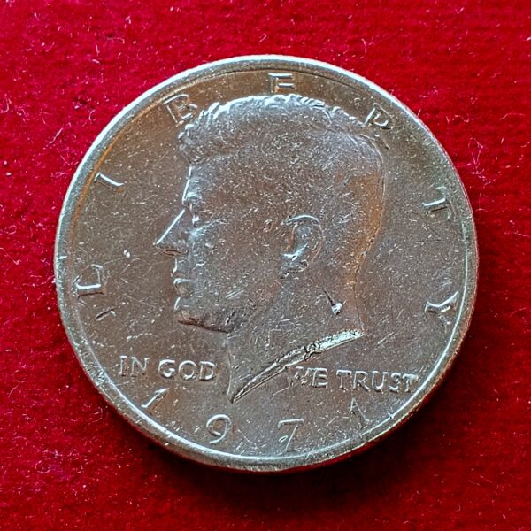 United States (USA) 1/2 Dollar “Kennedy Half Dollar” 1971 Coin
