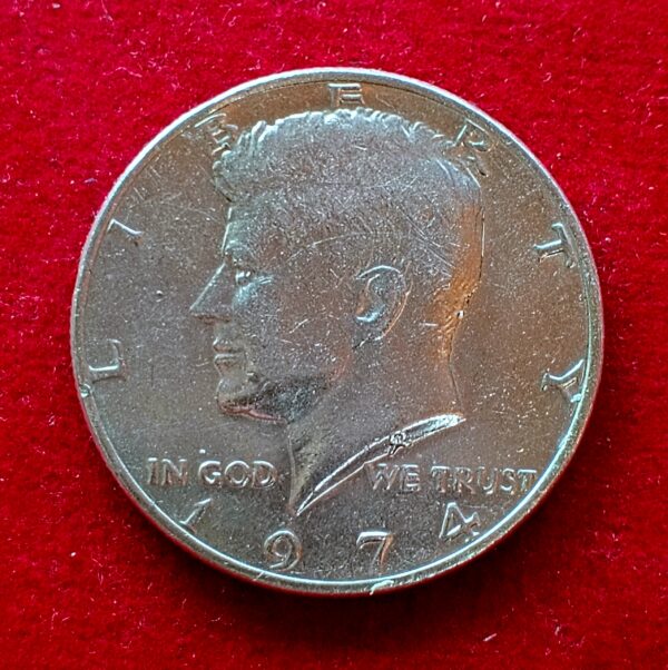 United States (USA) 1/2 Dollar Kennedy Half Dollar 1974 Coin