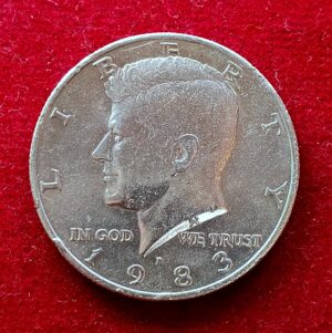 United States (USA) 1/2 Dollar Kennedy Half Dollar 1983 Coin (P Mint  – Philadelphia)