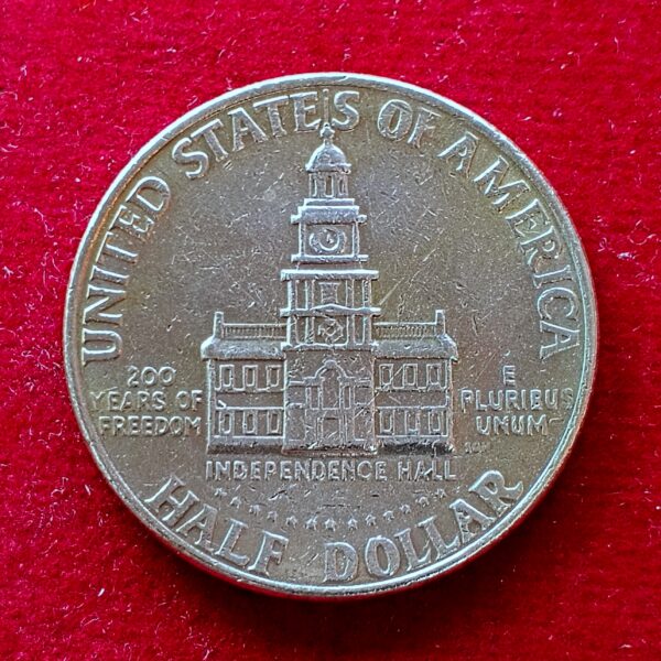 United States (USA) 1/2 Dollar Kennedy Half Dollar Bicentennial 1976 Coin