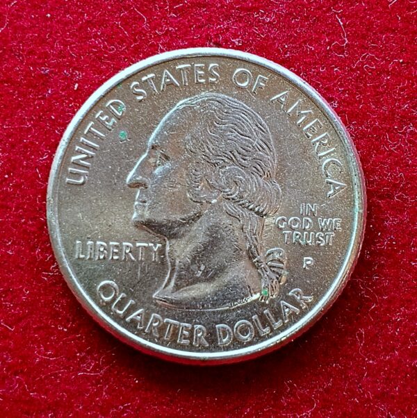 United States (USA) 1/4 Dollar Washington Quarter Connecticut 1999 Coin  - Image 2