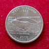 United States (USA) 1/4 Dollar Washington Quarter  West Virginia 2005 Coin P (Mint of Philadelphia)
